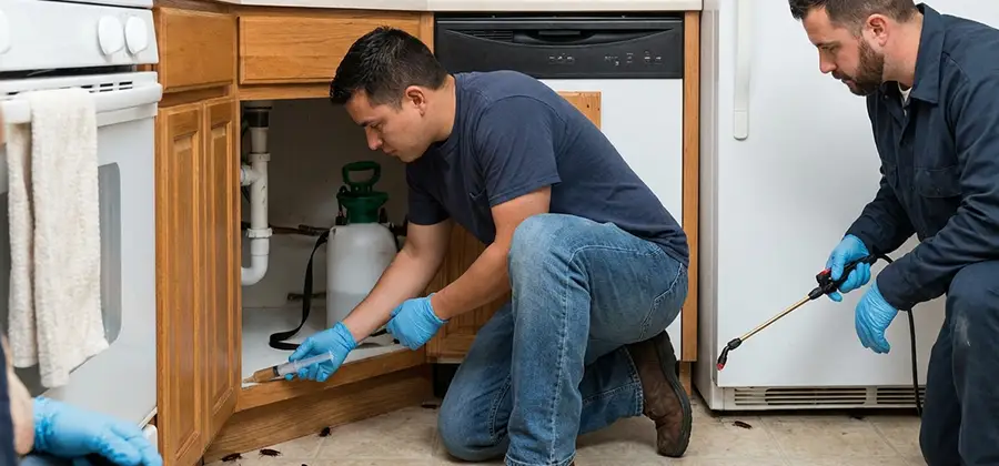 German Cockroach Poison Program in Livingston