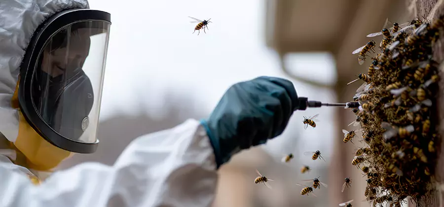 Bumble Bee Hive Removal in Livingston