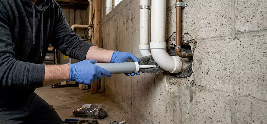 Mouse Proofing Pipes in Livingston
