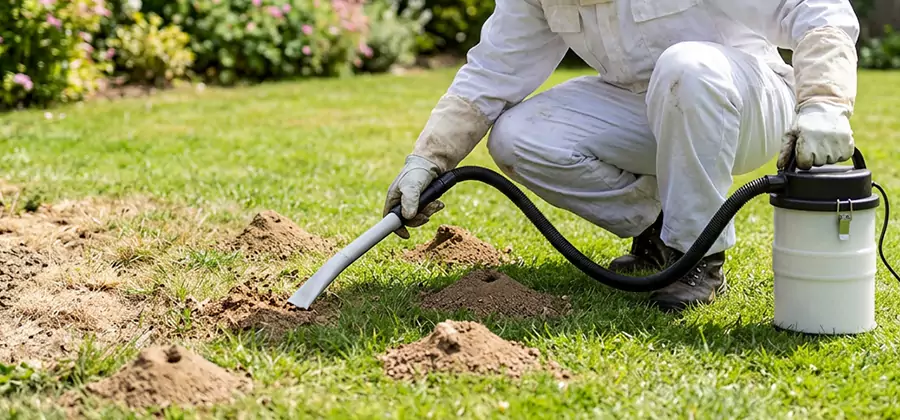 Tick Tubes Application in Livingston