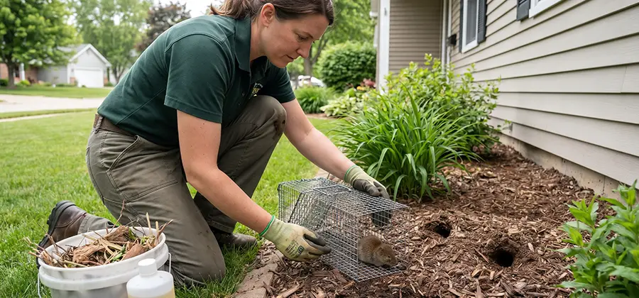 Organic Vole Control in Livingston